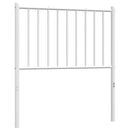 udskiftningsgavl 80 cm metal hvid