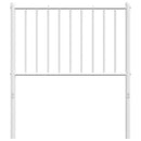 udskiftningsgavl 80 cm metal hvid