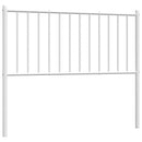 udskiftningsgavl 100 cm metal hvid