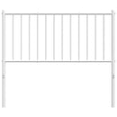udskiftningsgavl 100 cm metal hvid
