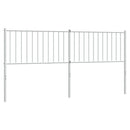 udskiftningsgavl 180 cm metal hvid
