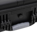 flightcase med hjul 63x50x23 cm PP sort