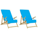 strandhåndklæder 2 stk. 60x135 cm 400 GSM stof turkis