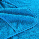 strandhåndklæder 2 stk. 60x135 cm 400 GSM stof turkis
