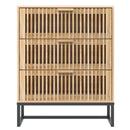 skænk 60x30x75 cm konstrueret træ
