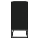 skænk 105x30x65 cm konstrueret træ sort
