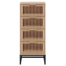 kommode 40x30x95 cm konstrueret træ