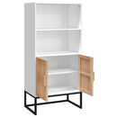 højskab 60x35x125 cm konstrueret træ hvid