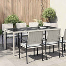 Havemøbel Bord Hvid 190 x 90 x 75 cm polyrattan