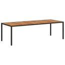 Havemøbel Bord Sort polyrattan