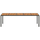 Havemøbel Bord Sort polyrattan