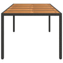 Havemøbel Bord Sort polyrattan