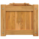 plantekasse 150x30x25 cm massivt teaktræ