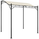 baldakin 2x2,3 m 180 g/m² stof og stål