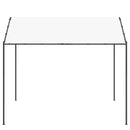 Pavillon 4 x 4 x 2,6 m Hvid Stål og Polyester 180 gsm