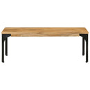 sofabord 100x55x35 cm massivt mangotræ