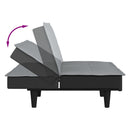 sovesofa stof lysegrå