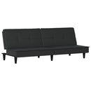 sovesofa stof sort