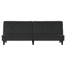 sovesofa stof sort