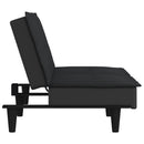 sovesofa stof sort