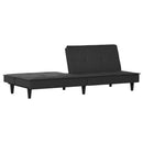 sovesofa stof sort