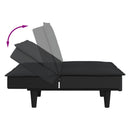 sovesofa stof sort