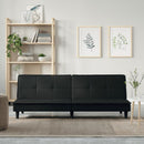 sovesofa stof sort
