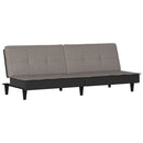 sovesofa stof gråbrun