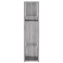 bogreol/rumdeler 100x24x94 cm grå sonoma-eg