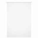skrivebord 100x55x75 cm konstrueret træ hvid