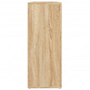 skænk Sonoma eg 91x29,5x75 cm konstrueret træ