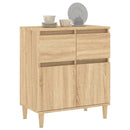 skænk 60x35x70 cm konstrueret træ sonoma-eg