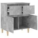skænk 60x35x70 cm konstrueret træ betongrå