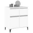 skænk 60x35x70 cm konstrueret træ hvid