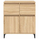 skænk 60x35x70 cm konstrueret træ sonoma-eg
