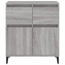 skænk 60x35x70 cm konstrueret træ grå sonoma-eg