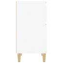 sengebord 40x35x70 cm hvid