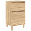 sengebord 40x35x70 cm sonoma-eg