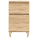 sengebord 40x35x70 cm sonoma-eg