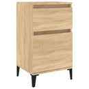sengebord 40x35x70 cm sonoma-eg