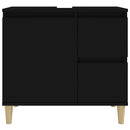 badeværelsesskab 65x33x60 cm konstrueret træ sort