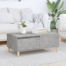 sofabord 90x50x36,5 cm konstrueret træ betongrå