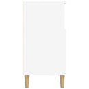 skænk 60x35x70 cm konstrueret træ hvid