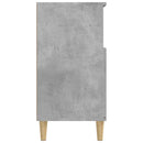 skænk 60x35x70 cm konstrueret træ betongrå