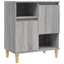 skænk 60x35x70 cm konstrueret træ grå sonoma-eg