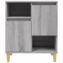 skænk 60x35x70 cm konstrueret træ grå sonoma-eg