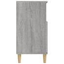 skænk 60x35x70 cm konstrueret træ grå sonoma-eg