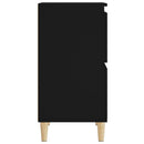 skænk 60x35x70 cm konstrueret træ sort