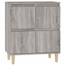 skænk 60x35x70 cm konstrueret træ grå sonoma-eg