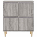 skænk 60x35x70 cm konstrueret træ grå sonoma-eg